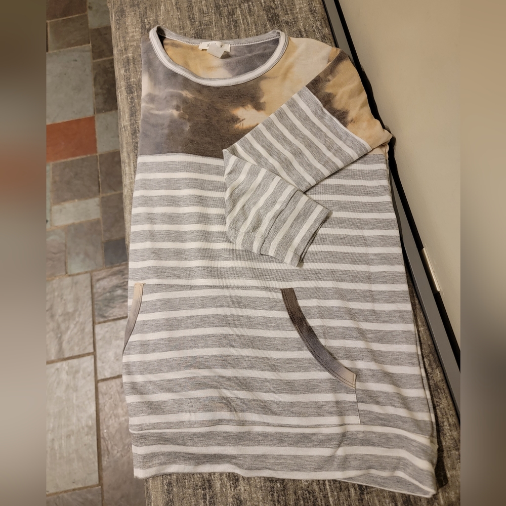 Hoodless hoodie top!